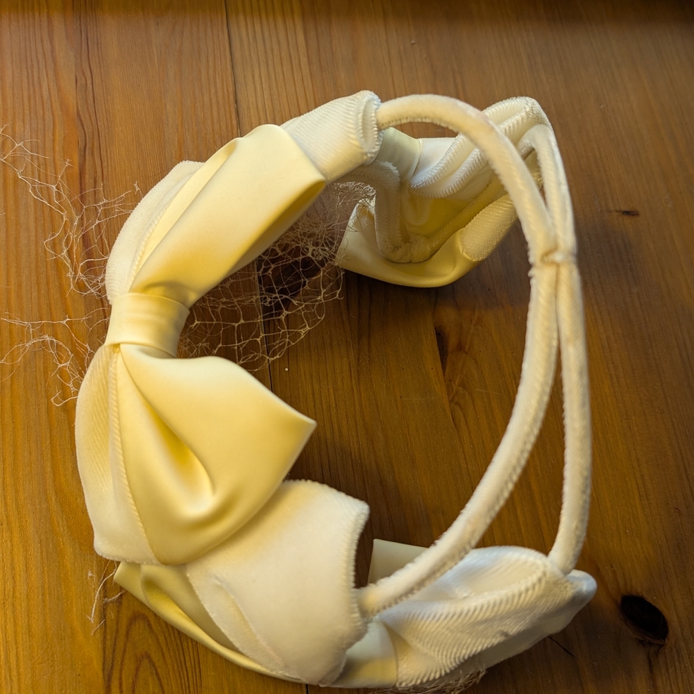 Elegant Cream Headband